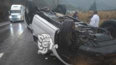 Carambola dejó a una mujer herida en la autopista Orizaba-Puebla
