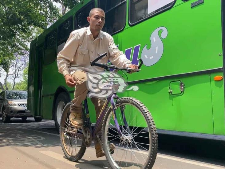 Descuidada y hasta vandalizada; ¿qué ha sido de la ciclovía de Xalapa?