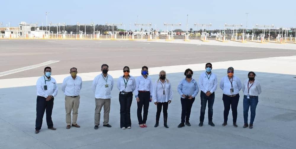 Representante del IMSS Veracruz Norte visita recinto portuario de Veracruz