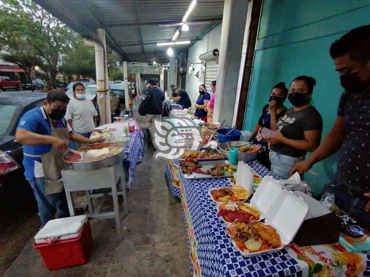 ¿No llevas lonche?, conoce ‘El buffet del petrolero’