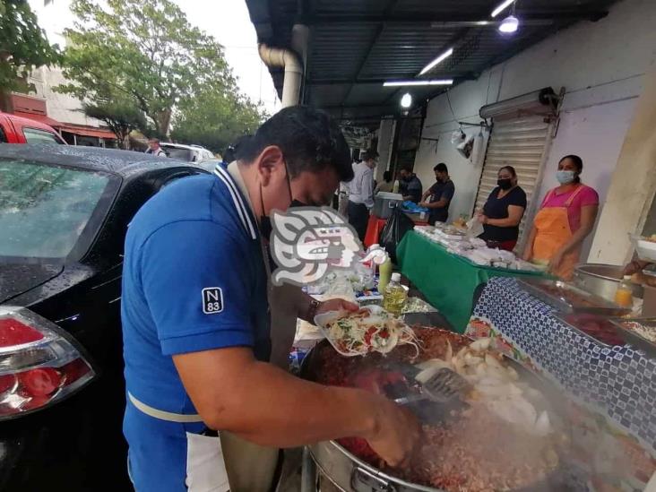 ¿No llevas lonche?, conoce ‘El buffet del petrolero’