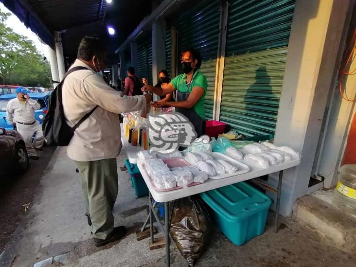 ¿No llevas lonche?, conoce ‘El buffet del petrolero’