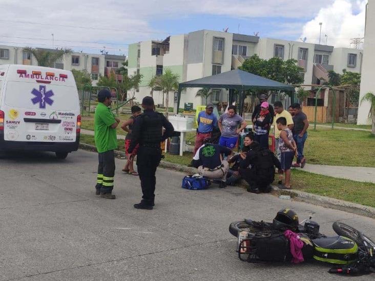 Accidente en Puente Moreno, deja una persona lesionada