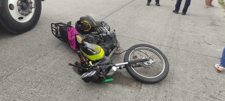 Accidente en Puente Moreno, deja una persona lesionada