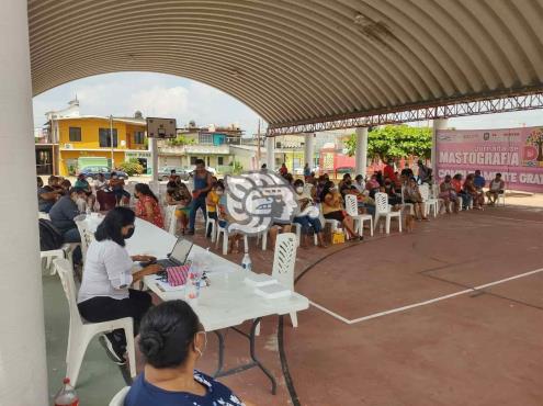 Aplicaron mastrografías a 180 mujeres en Moloacán