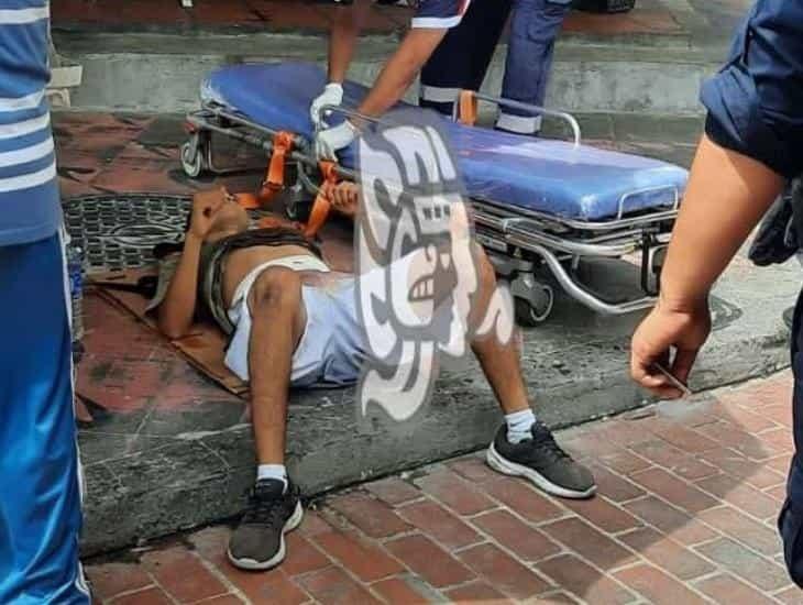 Sujeto apuñala a su presunto asaltante en Veracruz