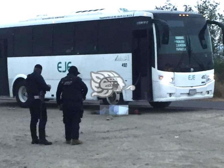 Asesinan a dos en asalto a un autobús en Vega de Alatorre