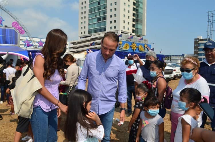 Boca del Río festeja el Día del Niño con función de circo