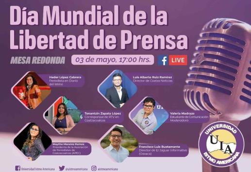 Participarán periodistas en Mesa Redonda por Día Mundial de Prensa

