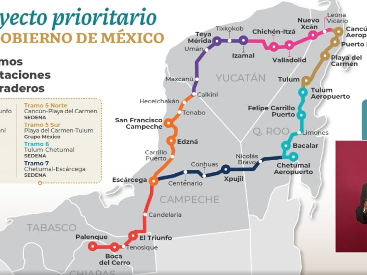 Semarnat admite que 4 tramos del Tren Maya carecen de permisos ambientales