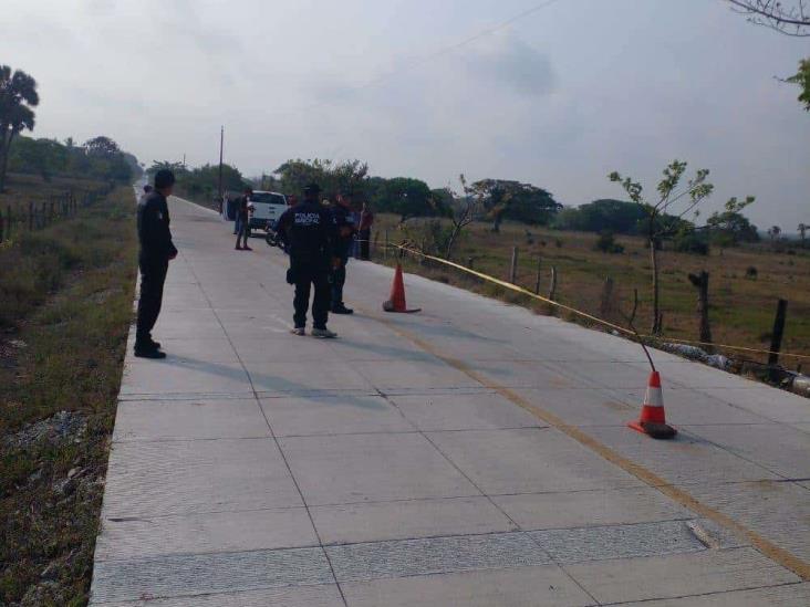 Hombre pierde la vida tras derrapar en su motocicleta en zona rural de Alvarado