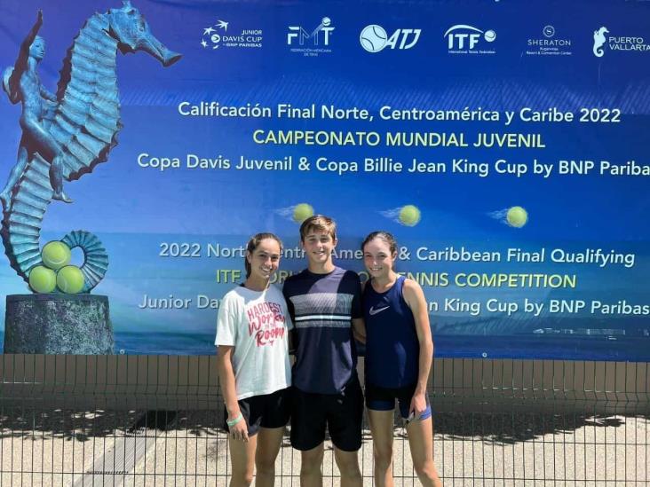 Veracruzanos logran boleto al Pre-Mundial Juvenil de Tenis