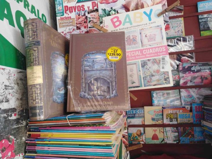 Cambian revistas y periódicos por libros y coleccionables, en Veracruz