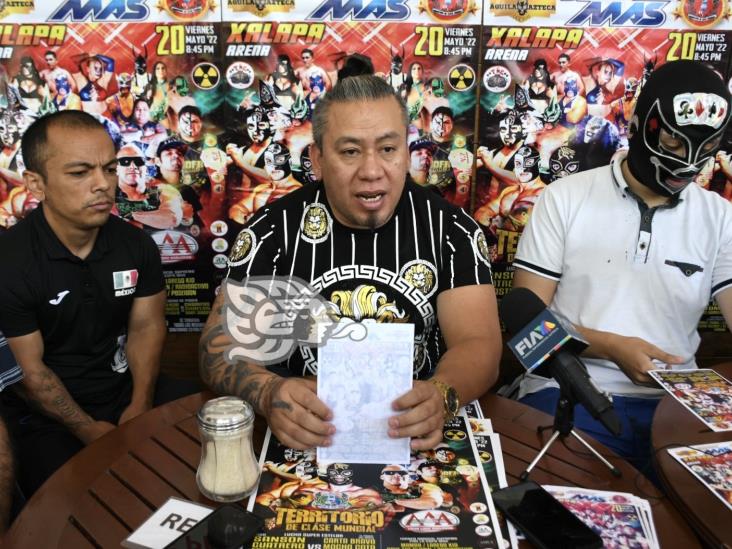 ¡Atento! Habrá lucha libre el próximo 20 de mayo en la Arena Xalapa