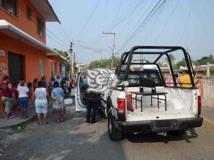 Muere persona de la tercera edad en calles de Veracruz