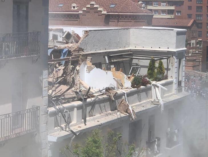 Explosión en vivienda de Madrid deja 18 heridos
