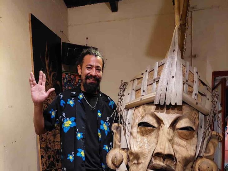 Erik Jovan, un artista diferente e impulsor del ‘kior’ en Xalapa