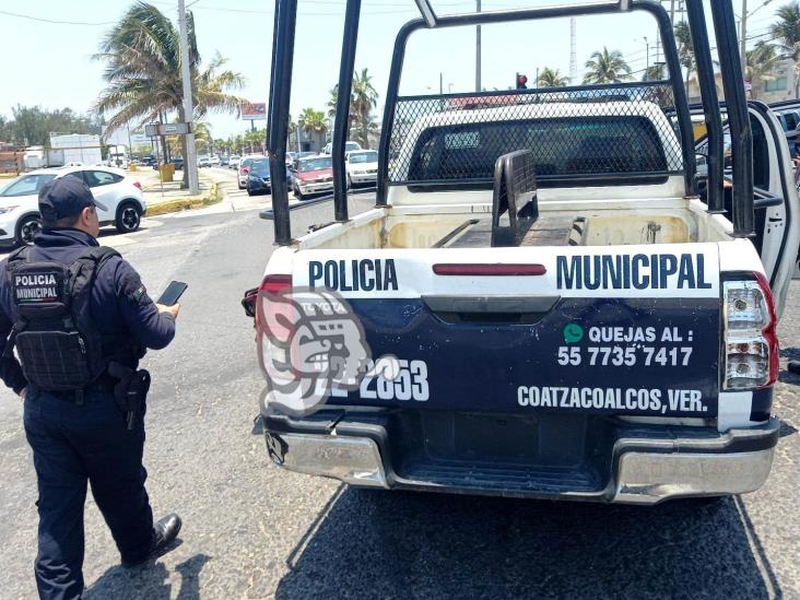 Joven evidencia posible abuso policiaco en Coatzacoalcos