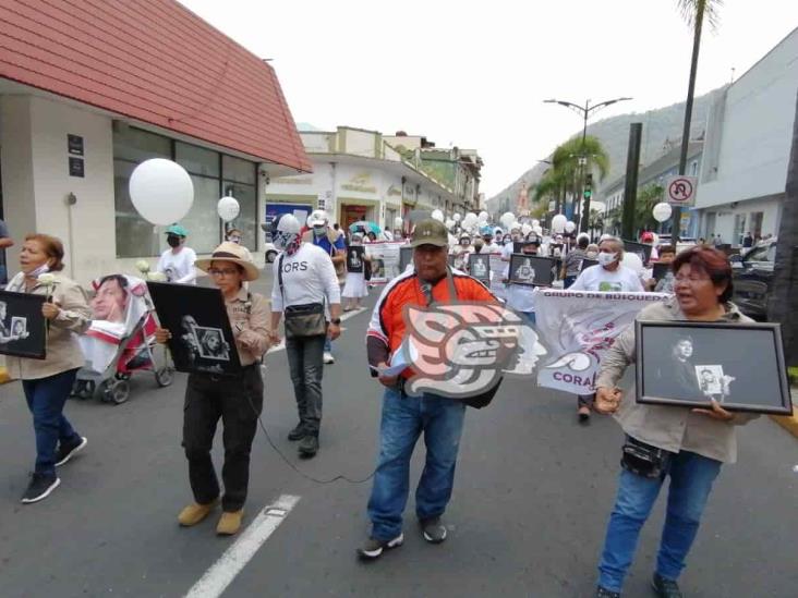 También en Orizaba, madres marchan por sus desaparecidos