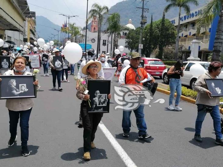 También en Orizaba, madres marchan por sus desaparecidos