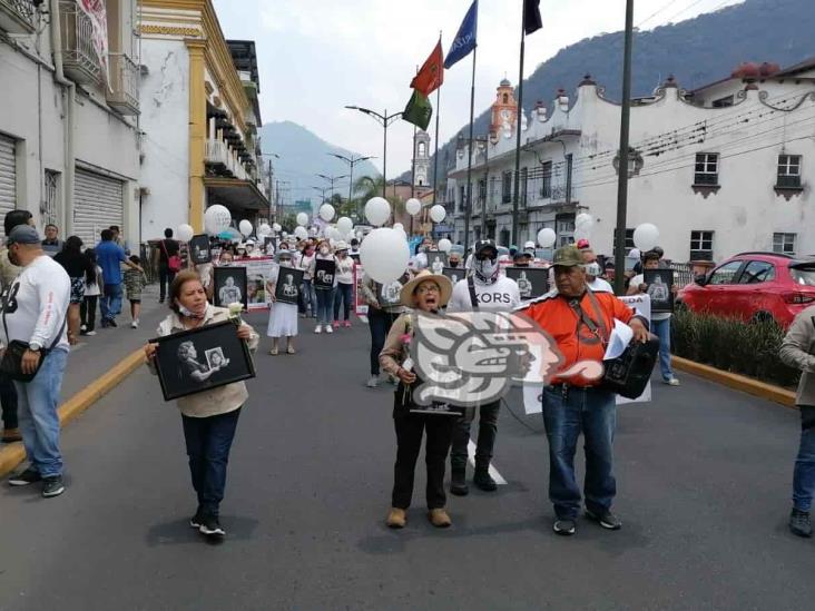 También en Orizaba, madres marchan por sus desaparecidos