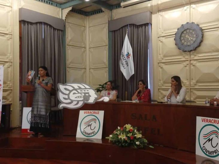 Mujeres priistas realizan conferencia ‘Por un PRI más incluyente’, en Orizaba