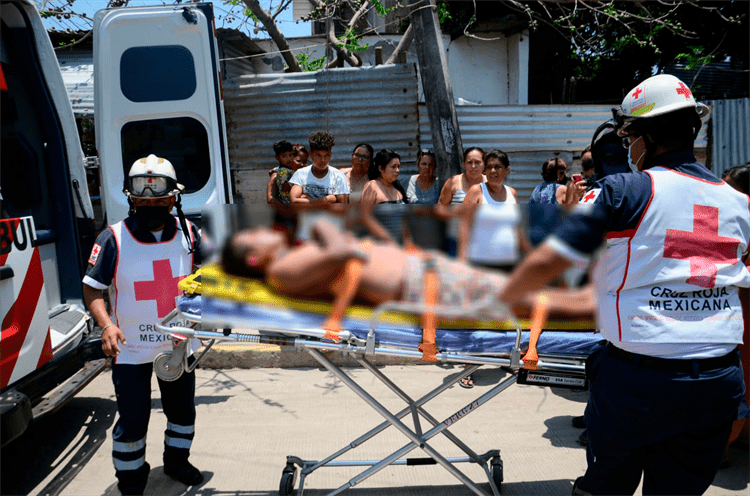 Atropellan a una persona en la colonia La pochota, en Veracruz