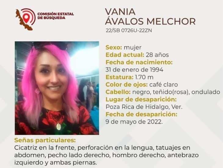 ¿La has visto? Vania de 28 años, desapareció en Poza Rica