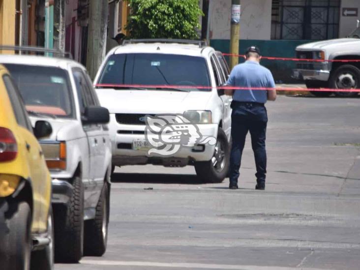 Sujeto muere durante balacera en calles de Córdoba