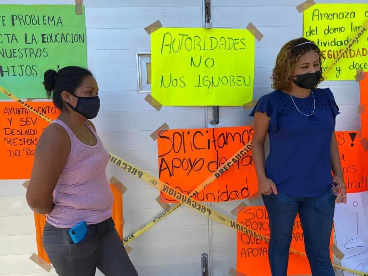 Domo de kinder de Veracruz, un riesgo para los alumnos