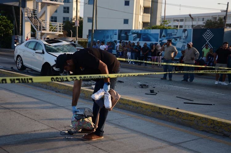 Accidente en Boca del Río deja una persona muerta