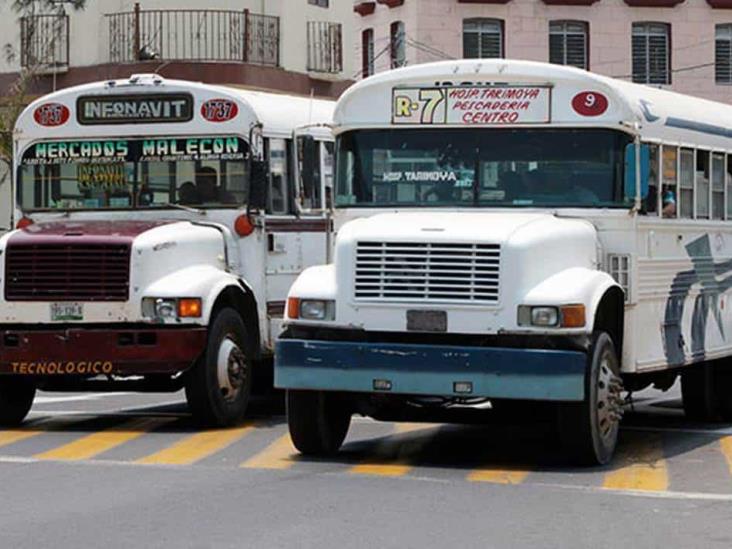 Ciudadanos denuncian camiones urbanos en mal estado en la zona Veracruz-Boca del Río