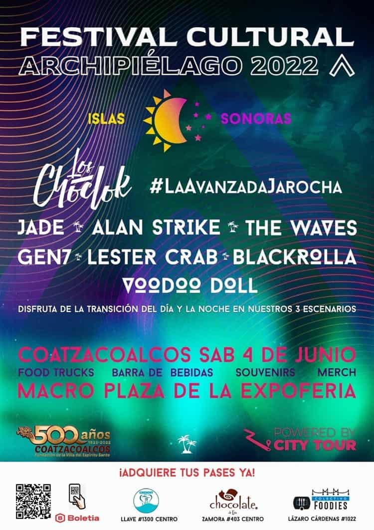 Coatzacoalcos, con potencial para festivales musicales: Los Choclok