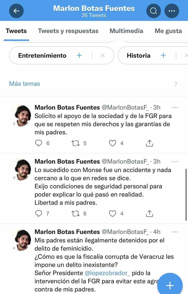 Marlon Botas Fuentes activó sus redes sociales tras video sobre caso Monse Bendimes