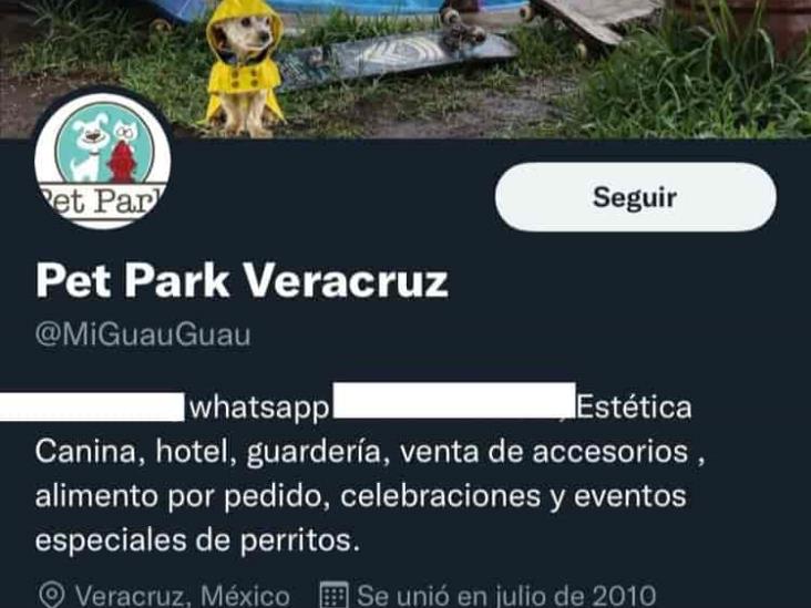 Denuncian maltrato animal por cuidadores de perros Pet Park MX en Veracruz