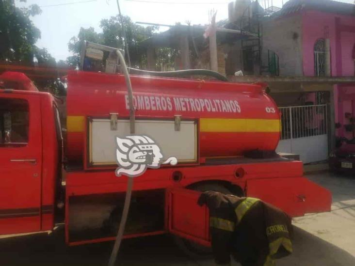 Muere gatito durante incendio en una vivienda, en Huiloapan de Cuauhtémoc