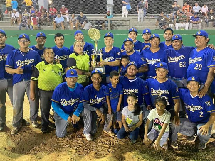 Dodgers conquistó el gallardete de la Liga Sabatina de Softbol