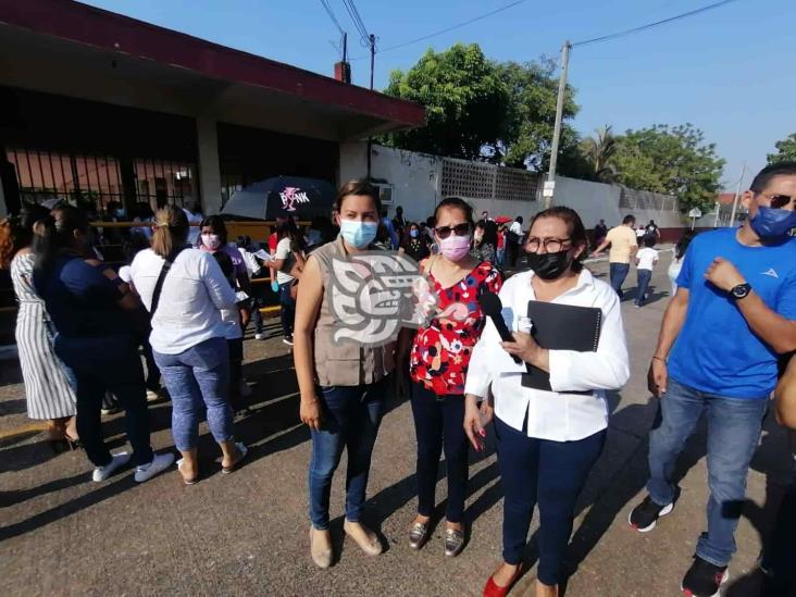 Aplicarán recursos en la escuela Benito Juárez García en Coatza