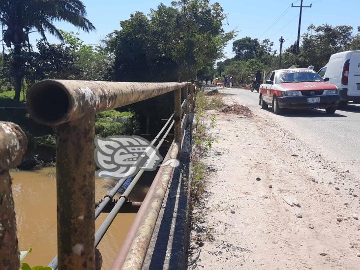 Sin fecha para la construcción del Puente Los Soldados