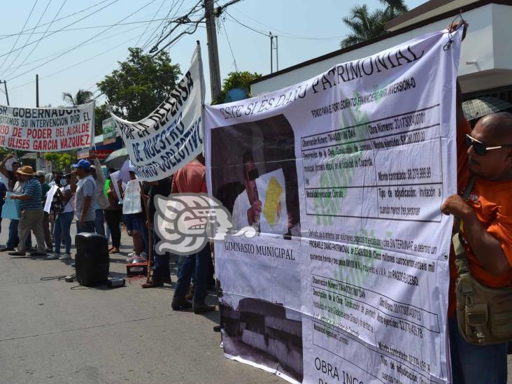 Sindicalizados acusan despidos injustificados en Coatzintla
