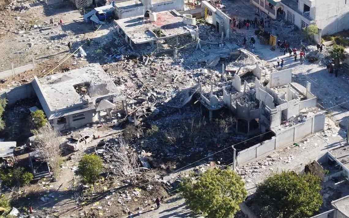 Explota polvorín en Puebla; hay cuatro muertos y varios heridos