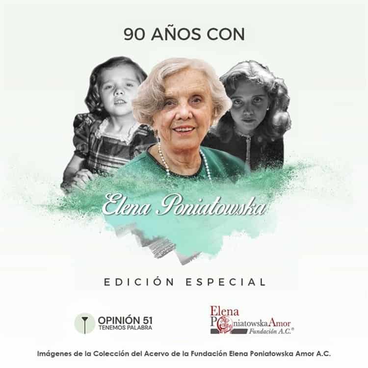 Rinden homenaje a Elena Poniatowska, por sus 90 años de vida