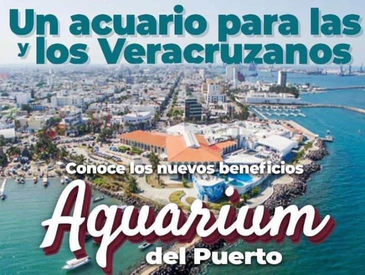 Regidor utiliza reapertura del acuario de Veracruz para promocionarse