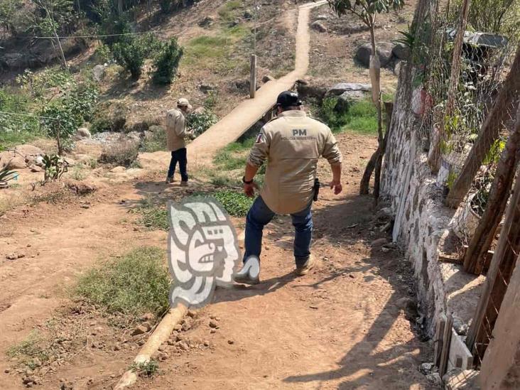 Identifican a hombre acribillado en la colonia Piedra de Agua, en Xalapa