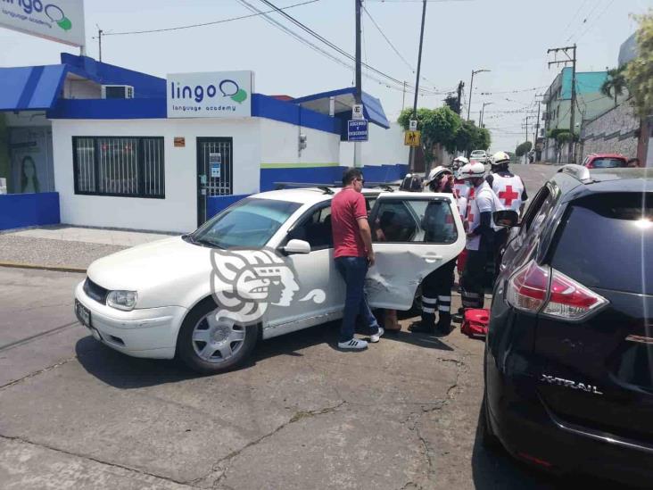Choque entre dos vehículos dejó una mujer lesionada en Córdoba