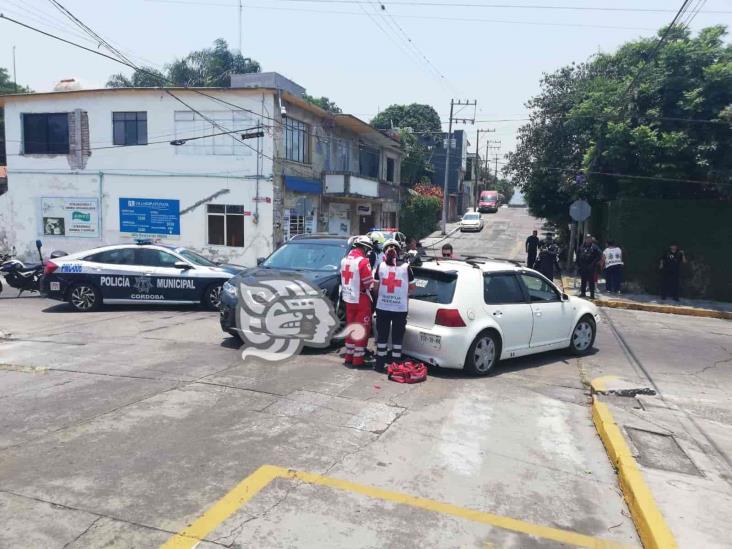 Choque entre dos vehículos dejó una mujer lesionada en Córdoba