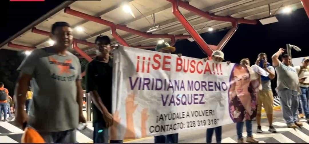 Familiares de Viridiana Moreno toman caseta de La Antigua, lleva 4 días desaparecida