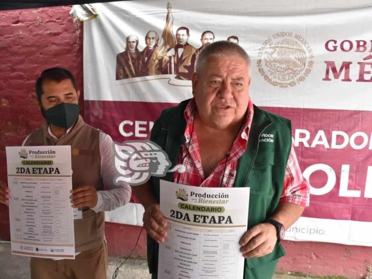 Anuncia Bienestar segunda etapa de apoyos para productores veracruzanos