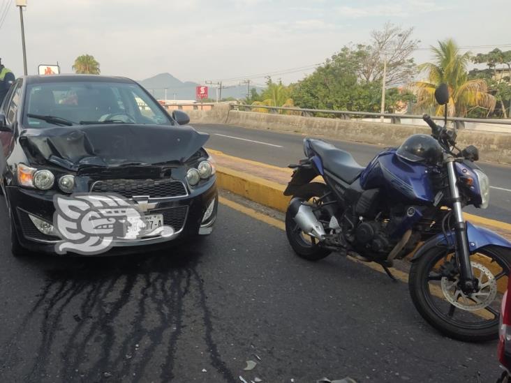 Se registra accidente múltiple en bulevar de Córdoba; hay tres lesionados