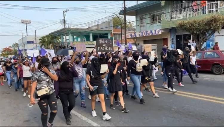 Justicia para Viridiana, exigen con manifestación en Cardel